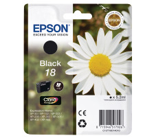 EPSON Tintenpatrone schwarz T180140 XP 30/405 175 Seiten