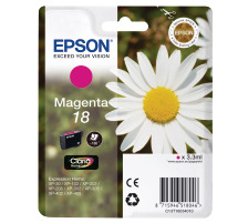 EPSON Tintenpatrone magenta T180340 XP 30/405 180 Seiten