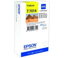 EPSON Tintenpatrone XXL yellow T701440 WP 4000/4500 3´400 Seiten
