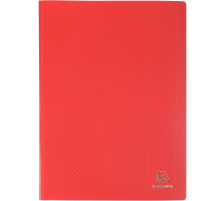 EXACOMPTA Sichtbuch A4 8545E rot 40 Taschen