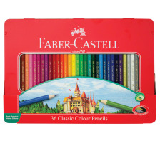 FABER-CA. Farbstifte Classic Colour 115886 36 Stück, mehrfarbig