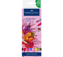 FABER-CA. Goldfaber Dual Marker 164527 Blumen, 6 couleurs