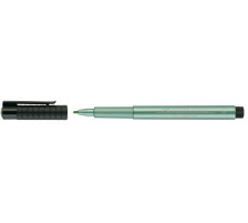 FABER-CA. Pitt Artist Pen 1,5mm 167394 grün-metallic