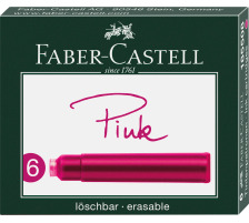 FABER-CA. Tintenpatrone 185508 pink, 6 Stück