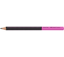 FABER-CA. Bleistift Jumbo Grip HB 511911 Two Tone schwarz/pink