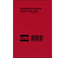 FAVORIT Autobetriebskontrolle D/F 5206 12,0×18,0cm 16 Blatt