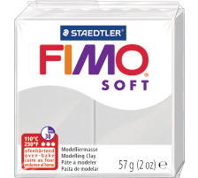 FIMO Knete Soft 57g 8020-80 grau