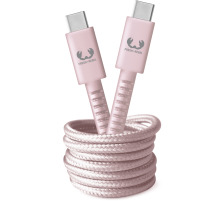FRESH´N R USB C-USB C 3A 480Mbps 2CCC200SP 2m Smokey Pink