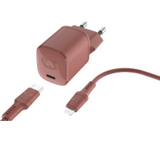FRESH´N R Charger USB-C PD Safari Red 2WCL20SR + Lightning Cable 1.5m 20W