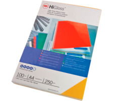 GBC HiGloss Umschlagmaterial A4 CE020020 blau, 250g 100 Stück