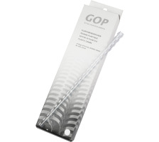 GOP Plastikbinderücken 020515 12mm transparent 25 Stück