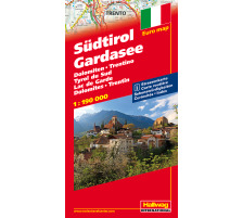 HALLWAG Strassenkarte 1:190´000 382830042 Südtirol-Gardasee- Dolomiten