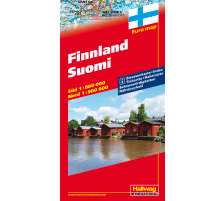 HALLWAG Strassenkarte 382830935 Finnland 1:800´000