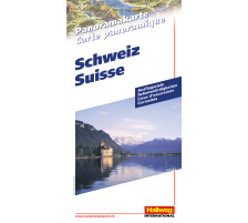 HALLWAG Panoramakarte 382831055 Schweiz