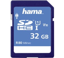 HAMA SDHC 32GB 124135 Class 10 UHS-I 80MB/S