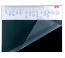 HANSA Schreibunterlage 41-6002.0 CalendarPad 65x50cm schwarz