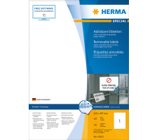HERMA Etiketten SPECIAL 210x297mm 10315 weiss,non-perm. 100St./100Bl.