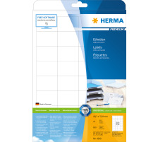 HERMA Etiketten PREMIUM 48.3x33.8mm 4200 weiss,perm. 800 St./25 Bl.