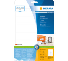 HERMA Etiketten PREMIUM 97x42.3mm 5056 weiss,perm. 300 St./25 Bl.