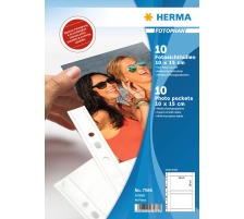 HERMA Fotophan Sichthüllen 10x15cm 7586 4 Stück/10 Blatt