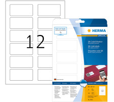 HERMA Universal-Etiketten 80x40mm 9643 weiss 300 St./25 Blatt