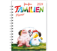 HEYE Familienplaner H. Heine 2024 21512 DE 15.2x23.2cm