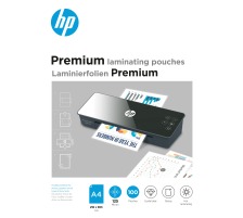 HP Laminiertaschen 9124 Premium, A4, 125 Mic