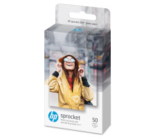 HP ZINK Photo Paper 5x7,6 cm HPIZ2X350 Sticky-Backed 50 Blatt