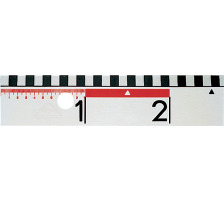 INGOLD-B. Wandtafelmeter 100cm 06.160.3 mit Griff, elastisch