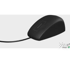 KEYSONIC Wasserdichte Maus, USB, KSM-5030M IP68, Scrollen mit Touch, blk