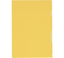 KOLMA Sichtmappen A4 59.444.11 gelb, soft 100 Stück