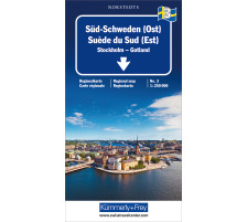 KÜMMERLY Strassenkarte 325590181 Süd-Schweden (Ost) 1:250 000