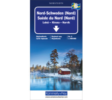 KÜMMERLY Strassenkarte 325901813 Nord-Schweden (Nord) 1:400 000