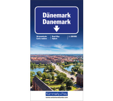 KÜMMERLY Strassenkarte 325901145 Dänemark 1:300´000