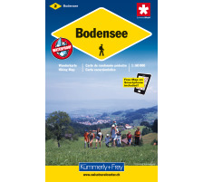 KÜMMERLY Wanderkarte 325902202 Bodensee 1:60´000