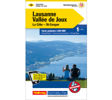KÜMMERLY Wanderkarte 325902215 Lausanne-Vallée Joux 1:60´000