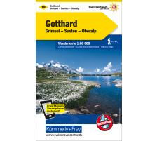 KÜMMERLY Wanderkarte 325902219 Gotthard 1:60´000