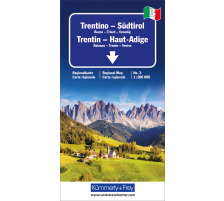 KÜMMERLY Strassenkarte 325904158 Trentino-Südtirol 1:200´000