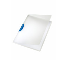 LEITZ Color Clip blau A4 41750035 transparent