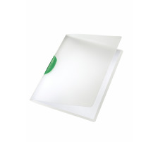 LEITZ Color Clip grün A4 41750055 transparent