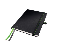 LEITZ Notizbuch Complete A5 44490095 schwarz, blanko, Einband