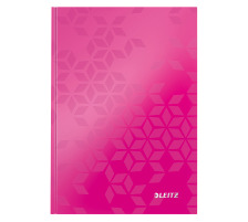 LEITZ Notizbuch WOW A5 46281023 kariert, 90g pink