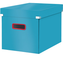 LEITZ Click&Store COSY Cube-Box L 53470061 blau 32x31x36cm