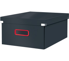 LEITZ Click&Store COSY Ablagebox L 53490089 grau 36.9x20x48.2cm
