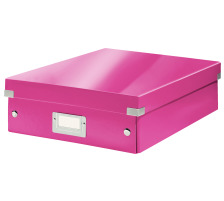 LEITZ Click&Store WOW Org.box M 60580023 pink 28.1x10x37cm