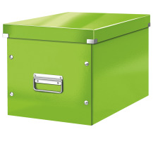 LEITZ Click&Store WOW Cube-Box L 61080054 grün 32x31x36cm