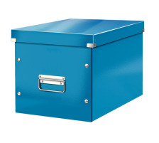 LEITZ Click&Store WOW Cube-Box L 61080036 blau 32x31x36cm
