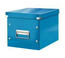 LEITZ Click&Store WOW Cube-Box M 61090036 blau 26x24x26cm
