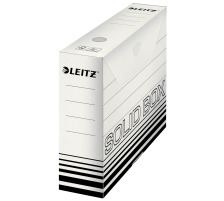 LEITZ Archiv-Box Solid A4 61270001 weiss 80x257x330mm
