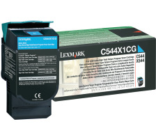 LEXMARK Toner-Modul Return cyan C544X1CG C544/X544 4000 Seiten